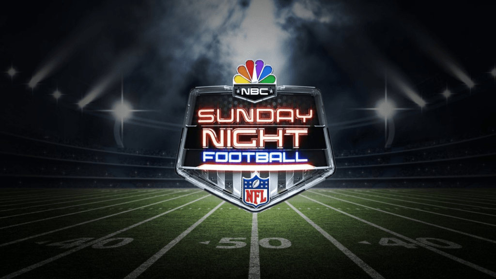 Sunday Night Football schedule for NBC's NFL primetime games